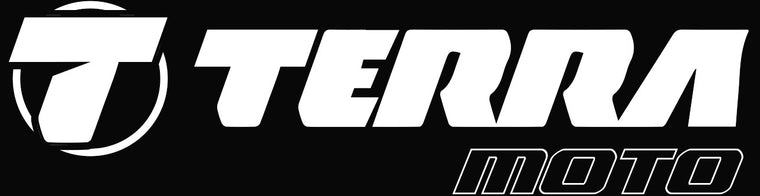 Terra Moto logo, riding experience improving motorcycle accessories for BMW and KTM